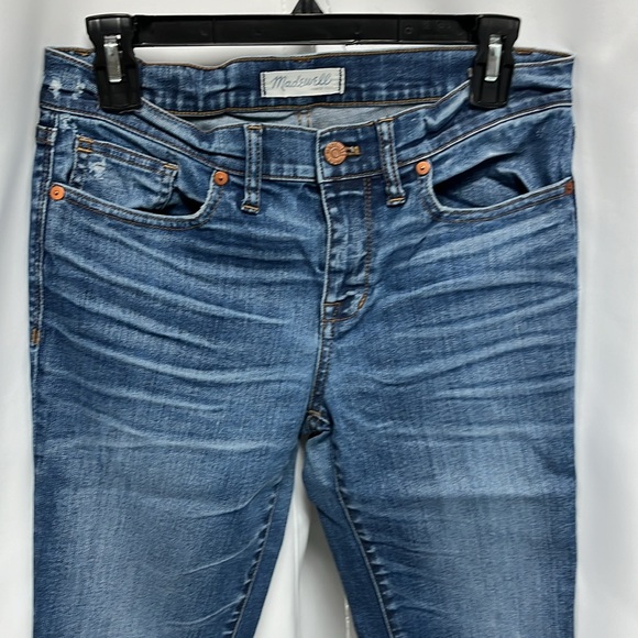 Madewell Skinny Skinny Medium Wash Denim Jeans Waist 29 - Picture 2 of 8
